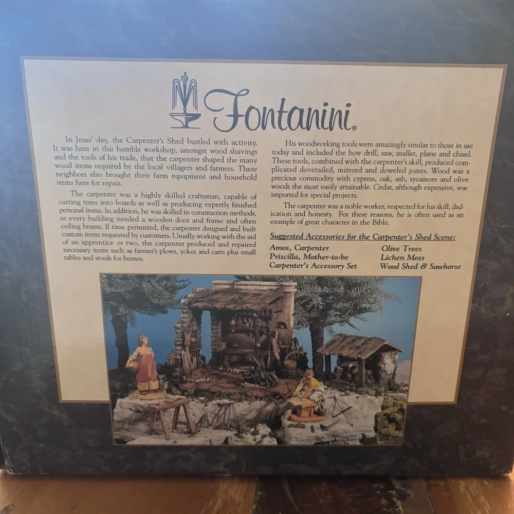 Fontanini carpenter shed
